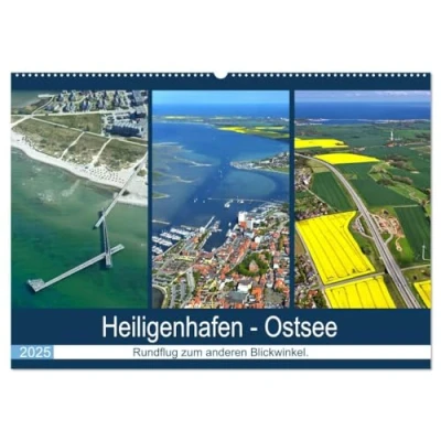Abbildung von Heiligenhafen Ostsee (Wandkalender 2025 DIN A2 quer), CALVENDO Monatskalender