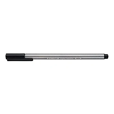 Abbildung von STAEDTLER 334 9 Filzstift Triplus Fineliner, schwarz