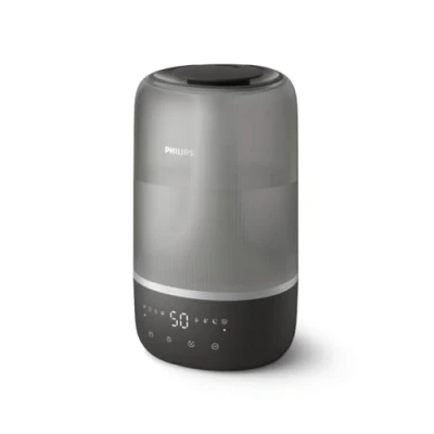 Abbildung von Philips Luftbefeuchter &quot;HU1510 1000 Series, ultraschall&quot;, 3 l Wassertank, für 41 m² Räume, mit Aroma Diffusor, Stimmungslicht, App verbunden