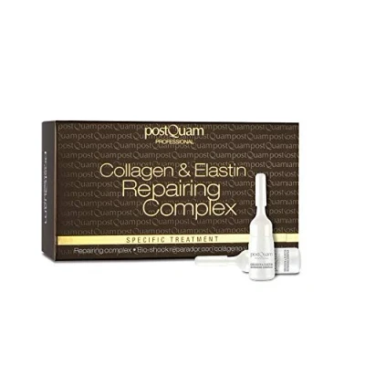 Abbildung von Postquam SKIN CARE Collagen &amp; Elastin Repairing Complex 12 Vials X 3 Gesichtscreme, Größe: One Size,