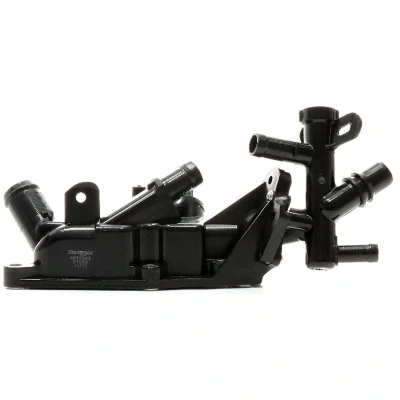 Abbildung von METZGER 4010343 Thermostatgehäuse mit Dichtung Sensor, ohne Thermostat RENAULT: Megane CC, Clio 4 Schrägheck, Grandtour, DACIA: SANDERO 2