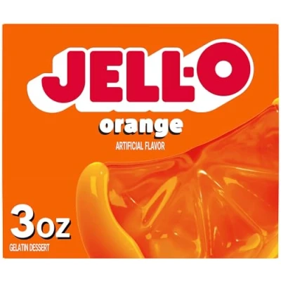 Abbildung von JELL O Jello Gelatin Dessert 3 Ounce Boxes Pack of 4 (Orange)