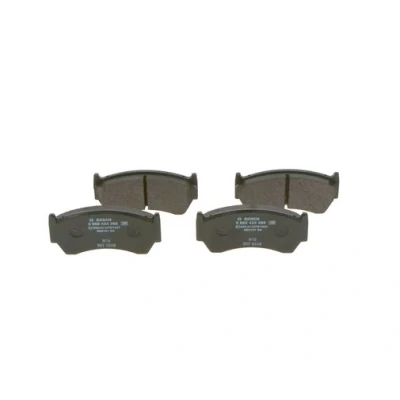 Abbildung von BOSCH 0 986 424 369 Bremsbelagsatz Low Metallic mit akustischer Verschleißwarnung NISSAN: ALMERA 1 Hatchback,