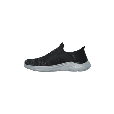 Abbildung von Skechers Herren Garner Newick Slip On, Schwarzes Textil Synthetik, 40 EU