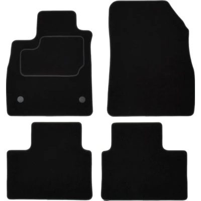 Abbildung von MAMMOOTH A041 RNT452 PRM 01 Fußmattensatz Textil vorne und hinten 4 schwarz RENAULT: Talisman Grandtour, Limousine