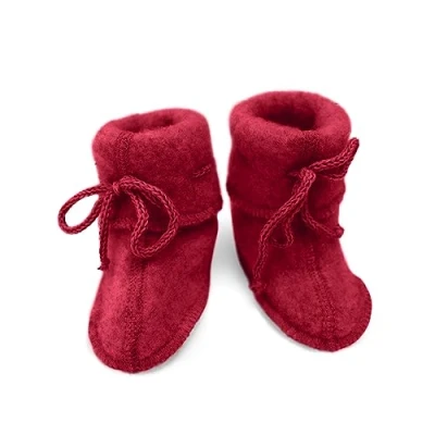 Abbildung von Engel Natur, Baby Schühchen Fleece, 100% Wolle (kbT) (62 68, Jaspis Melange)