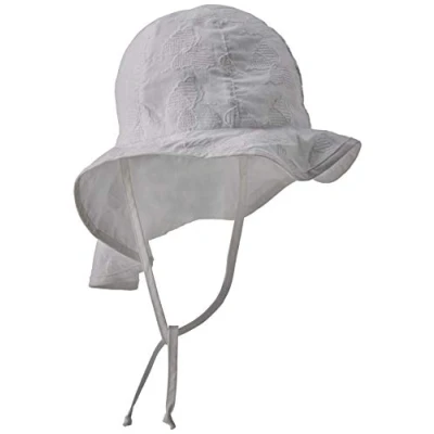 Abbildung von Sterntaler Baby Girls Hut mit Bindeband Hat, Weiß, 47