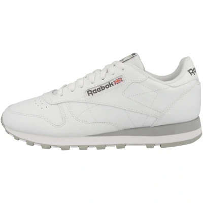 Abbildung von Reebok Unisex Classic Leather Sneaker,Ftwwht Pugry3 Purgry,40.5 EU