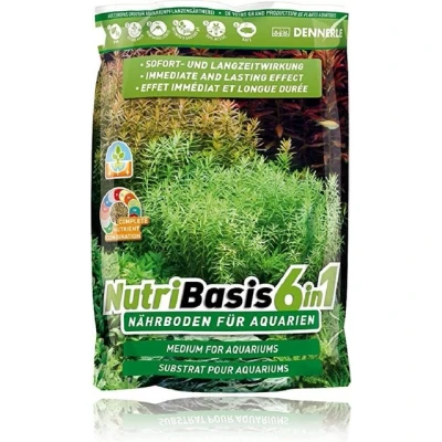 Abbildung von Dennerle Aquarien Substrat NutriBasis 6in1 4,8 kg
