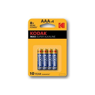Abbildung von Kodak Pila Alcalina Max LR03 BL4 AAA