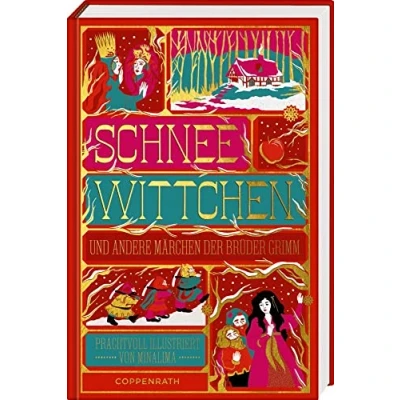 Abbildung von Schneewittchen und andere Märchen der Brüder Grimm (Klassiker MinaLima)