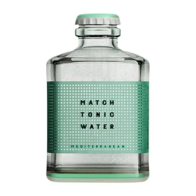 Abbildung von Getränke und Mixer 24 Einheiten Box Match Tonic Water Mediterranean Kleine Flasche 20 cl