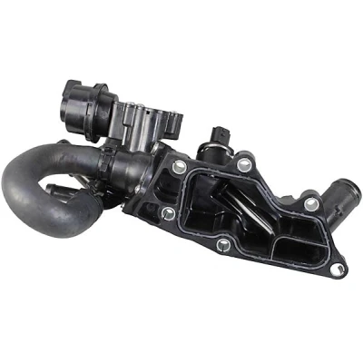 Abbildung von METZGER 4010341 Thermostatgehäuse mit Sensor, ohne Thermostat RENAULT: Clio 4 Schrägheck, Grandtour, MEGANE 3 DACIA: Duster SUV