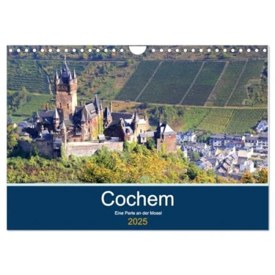 Abbildung von Cochem Eine Perle an der Mosel (Wandkalender 2025 DIN A4 quer), CALVENDO Monatskalender