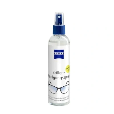 Abbildung von Zeiss BrillenReinigungsspray alkoholfrei 240ml zur professionellen Reinigung der Brillengläser, Brillen reingungsspray, 240 ml