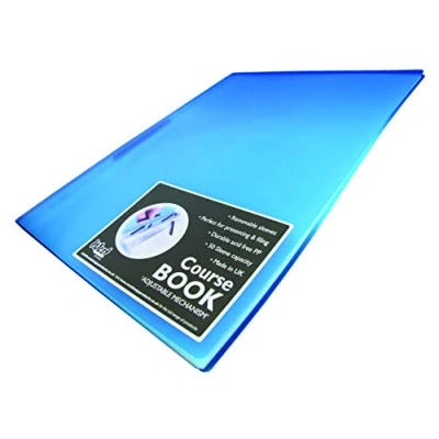 Abbildung von West A4 Adjustable Capacity Course Book Blue