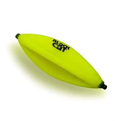 Abbildung von Black Cat Premium Darter U Float Untwerwasser Posen mit Auftrieb Wels Angeln Angel Zubehör, neon gelb, 15g