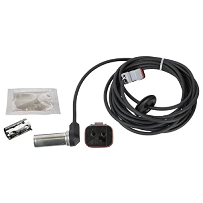 Abbildung von FEBI BILSTEIN 174165 ABS Sensor Vorderachse links, Hinterachse rechts, rechts mit Hülse, Fett 1185 3620 VOLVO: FH