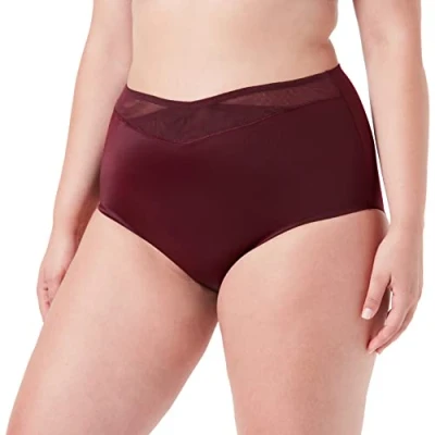 Abbildung von Triumph Damen True Shape Sensation Maxi Unterw sche, Claret, 48 EU
