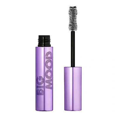 Abbildung von e.l.f. Big Mood Mega Volume &amp; Lifting Mascara, Bold Instant Lift, schafft langanhaltende, voluminöse Wimpern, Deep Brown, 10 ml