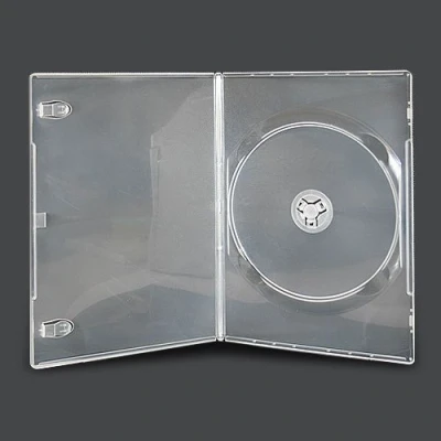 Abbildung von Vision Media Leerhülle für CD / DVD Blu Ray (für je 1 Disc) 7 mm, transparent, 25 Stück