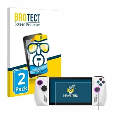 Abbildung von BROTECT (2 Stück Schutzfolie für ASUS ROG Ally (2023) / X (2024) Displayschutz Folie Ultra Klar