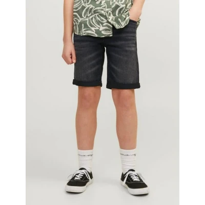 Abbildung von Jack &amp; Jones Junior Jjirick Jjoriginal Jeans Shorts für Kinder, Größe: 128, Black denim