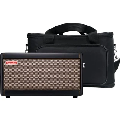 Abbildung von Positive Grid Spark Gitarrenverstärker Bag Bundle: 40 Watt E Gitarre, Bass und akustischer Combo Verstärker mit mobiler App maßgeschneiderter Tragetasche