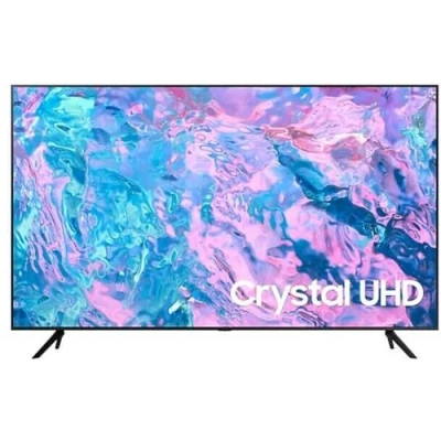 Abbildung von Samsung HG43CU700EU 43 Diagonale Klasse HCU7000 Serie LCD TV mit LED Hintergrundbeleuchtung Crystal UHD Hotel und Gaststättengewerbe Tizen OS 4K (2160p) 3840 x 2160 HDR schwarz
