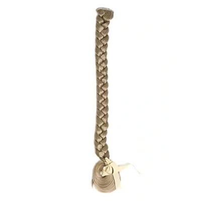 Abbildung von WIG ME UP SA101 24 Geflochtener Zopf Flechtzopf mit Clip lang 50cm Blond Aschblond