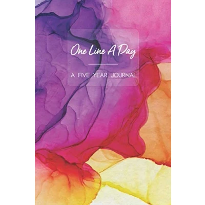 Abbildung von One Line A Day. Five Year Journal.: Diary for Daily Journal Writing. Day Per Page 5 Years.