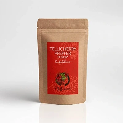 Abbildung von Pfefferbraut Tellicherry TGSEB Premium Pfeffer Garbled Special Extra Bold 80 g