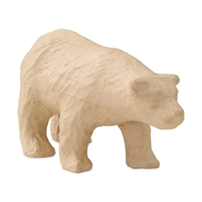 Abbildung von Decopatch Décopatch SA220C Figur aus Pappmaché, Eisbär 22x11,5cm, 1 Stück