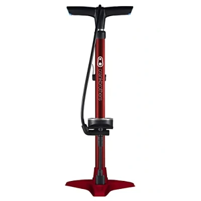 Abbildung von CRANKBROTHERS Gem Bodenpumpe mit geprägtem Boden, Rot, Einheitsgröße
