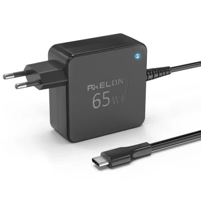 Abbildung von AKELON 65W USB C Netzteil Ladegerät für Lenovo Thinkpad, Dell Latitude, HP Spectre, Asus ZenBook Chromebook,Huawei Xiaomi, Samsung Galaxy 20V 3,25A Typ Adapter