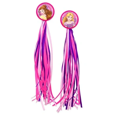 Abbildung von Disney Fahrradlenker Prinzessin Fransen für Bunte Bänder Lenkerbändchen