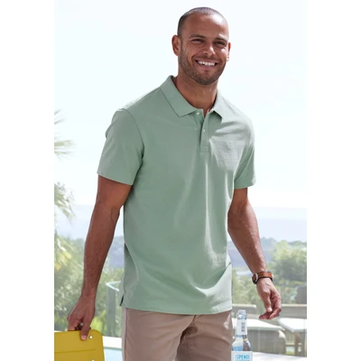 Abbildung von John Devin Poloshirt mit dezenter hochwertiger Logostickerei