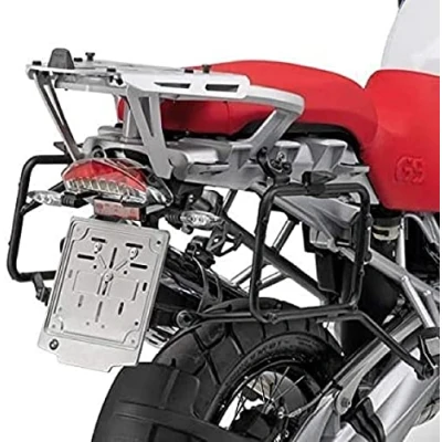 Abbildung von Topcase Träger Aluminium Monokey Koffer mit Alu Platte oder Max. Zuladung 6 kg BMW