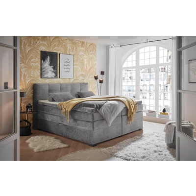 Abbildung von ED EXCITING DESIGN Boxspringbett Fanes mit Komforteinstiegshöhe, erhältlich in 180x200cm, inkl. Bettkasten und Visco Topper