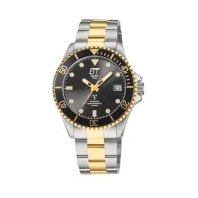 Abbildung von ETT Eco Tech Time EGS 11606 25M Herren Funk Solaruhr Watersports Zweifarbig