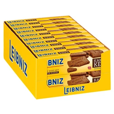 Abbildung von LEIBNIZ Kakaokeks 20er Pack Vorratsbox Kekse mit leckerem Kakao (20 x 200 g)