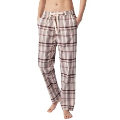 Abbildung von Schiesser Damen Sweatshirt Pyjamaunterteil, braun, 36