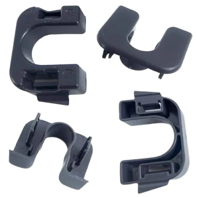 Abbildung von 4xHeckregal Clip Montagehalterungen, Heckregal Clip, kompatibel mit Ford Fiesta MK7MK8 Focus B Max C Peugeot Citroën C3 DS3 015532109E 1539663 8795EN 8A61 46698 AA 8A6146698AA