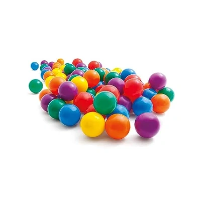 Abbildung von Intex 49600NP Fun Ballz, Durchmesser 8 cm, 100 Stück, Polypack