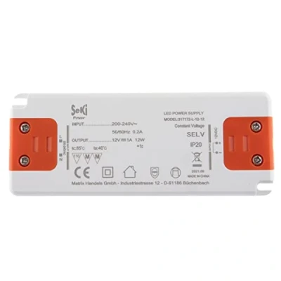 Abbildung von SeKi LED Netzteil L 12 12V 1A 12W; Treiber Transformator Driver Trafo