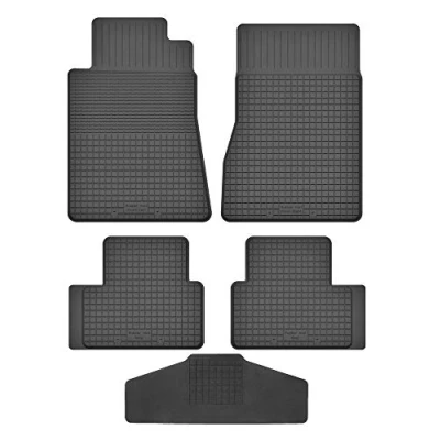 Abbildung von Fußmatten Vorne 2er Set für Mercedes Benz B Klasse T245 W245 2005 2011 Gummi Gumimatten