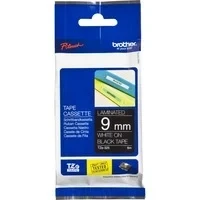 Abbildung von Brother TZe 325 (9 mm) Weiß bis schwarz Tape
