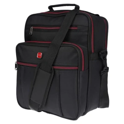 Abbildung von Christian Wippermann große Herren Tasche Flugbegleiter Umhängetasche Arbeitstasche Herrentasche im Hochformat