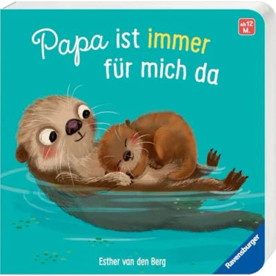 Abbildung von Papa ist immer für mich da Liebevolles Pappbilderbuch über die starke Bindung zwischen Vater und Kind ab 12 Monaten
