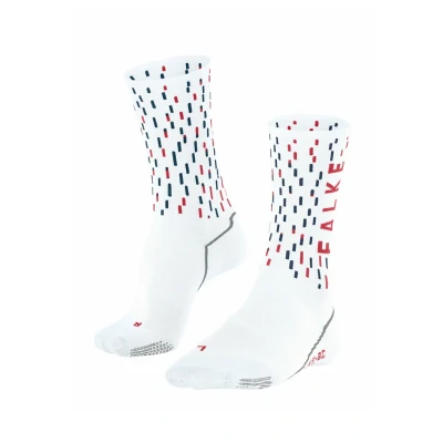 Abbildung von FALKE Unisex Fahrradsocken BC Impulse Peloton U So Funktionsmaterial antiblasen 1 Paar, Weiß White 2006, 37 38